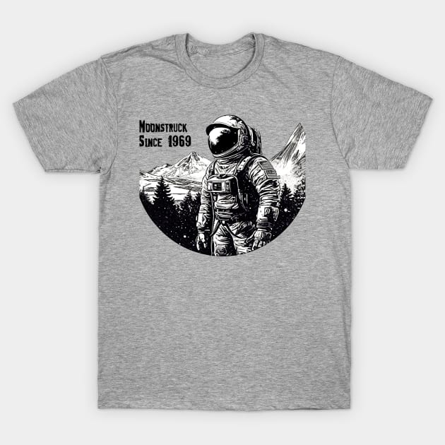 Moon Landing Legacy: Lunar Explorer Edition T-Shirt by Klimek Prints